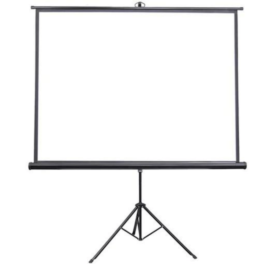 Matt white Portable Tripod Projection Screen (4:3)