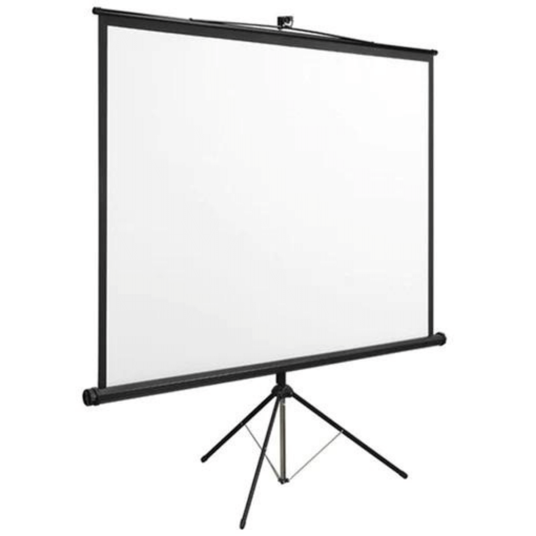 Matt white Portable Tripod Projection Screen (4:3)