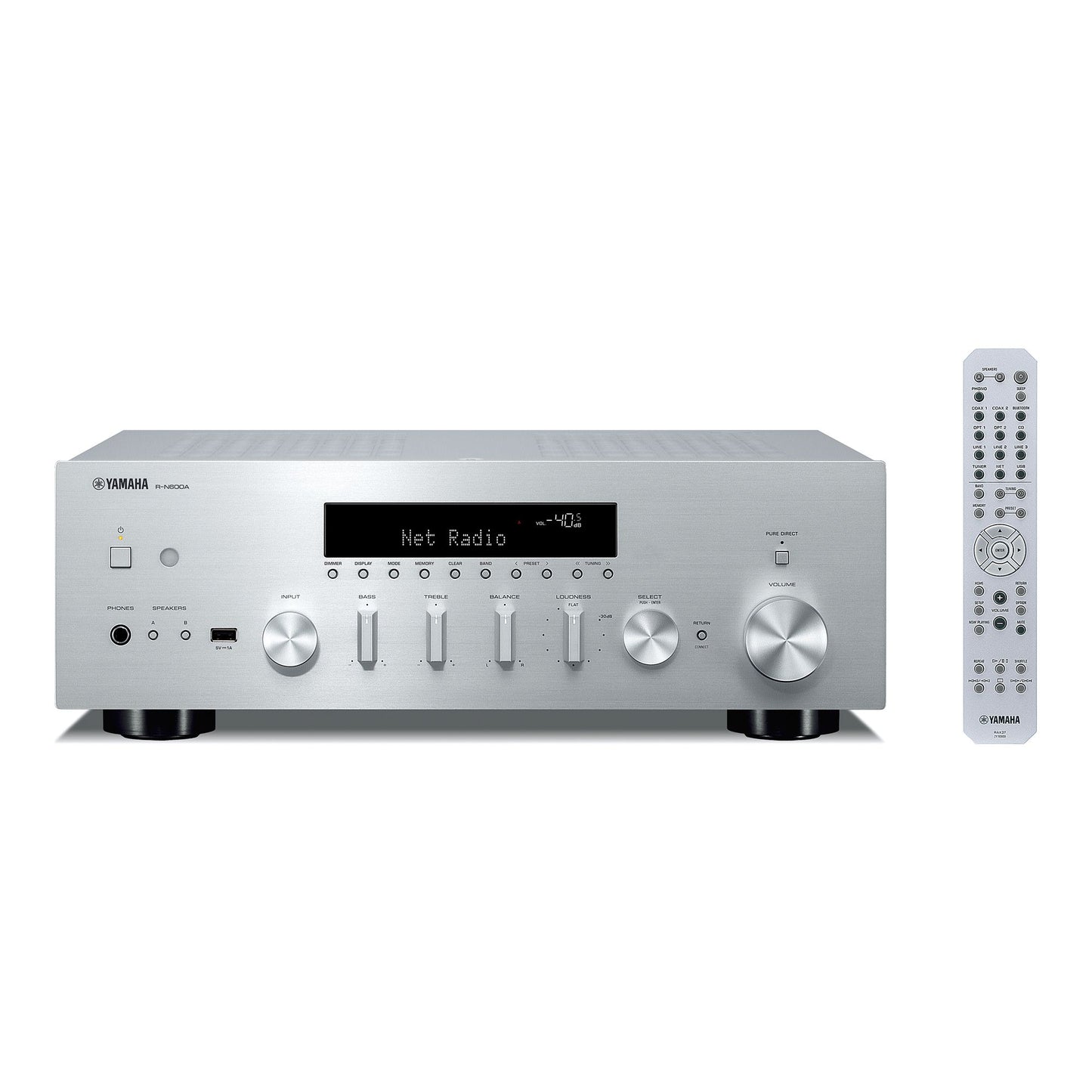 Yamaha R-N600A 2.1-Channel Network A/V Receiver