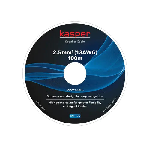 MAVStore-kasper-ksc-25/100m-matt-white-speaker-cable