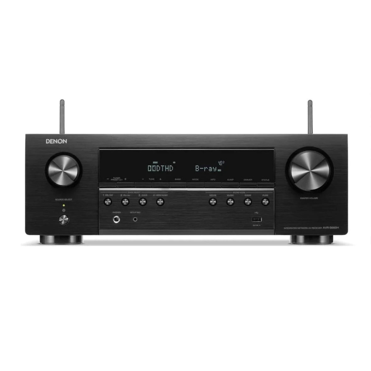 Denon AVR-S660H 5.2ch 8K AV Receiver