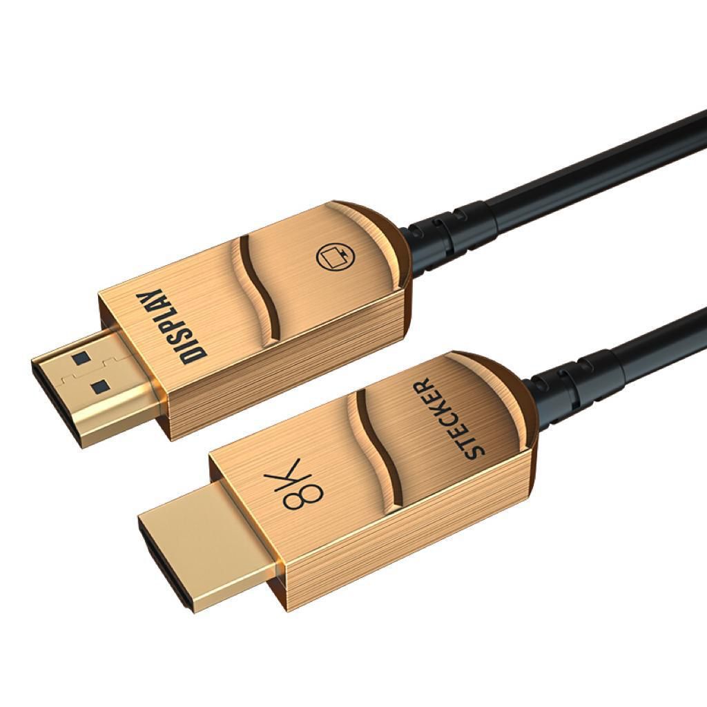 STECKER HDMI AOC FIBER CABLE 8K