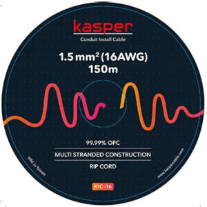 Kasper KIC-14/150 Matt White Install Speaker Cable