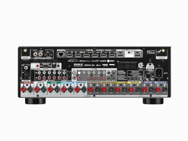 Denon AVR-X3800H 9.4 Ch. 105W 8K AV Receiver with HEOS® Built-in - Image 3