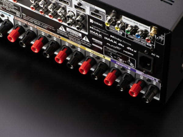 Denon AVR-X4800H 9.4 Ch. 125W 8K AV Receiver with HEOS® Built-in - Image 7