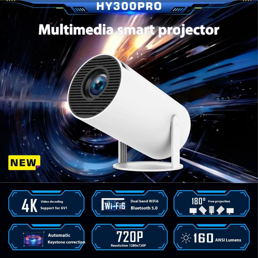 HY-300 LED Portable Projector