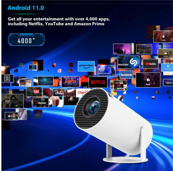 HY-300 LED Portable Projector - Image 2