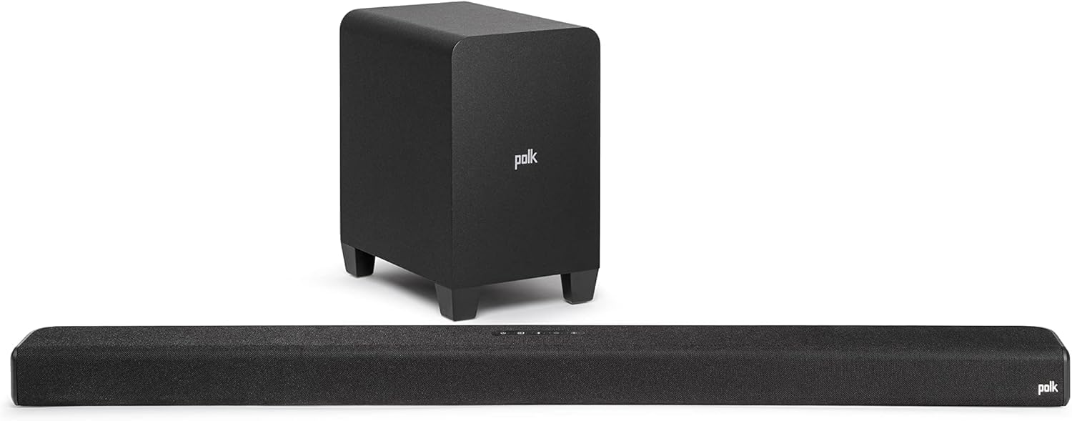 Polk Audio Signa S4 - Black, Bluetooth, Soundbar