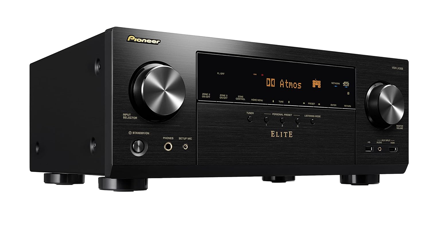 Pioneer Vsx-Lx305 Elite 9.2 Channel Network Receiver - HDMI