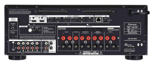 Pioneer VSX935 7.2 Channel Network AV Receiver - Image 4