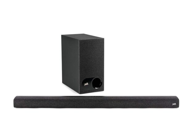 Polk Audio Signa S3 Ultra-Slim TV Sound Bar and Wireless Subwoofer | Compatible with 8K, 4K and HD TVs