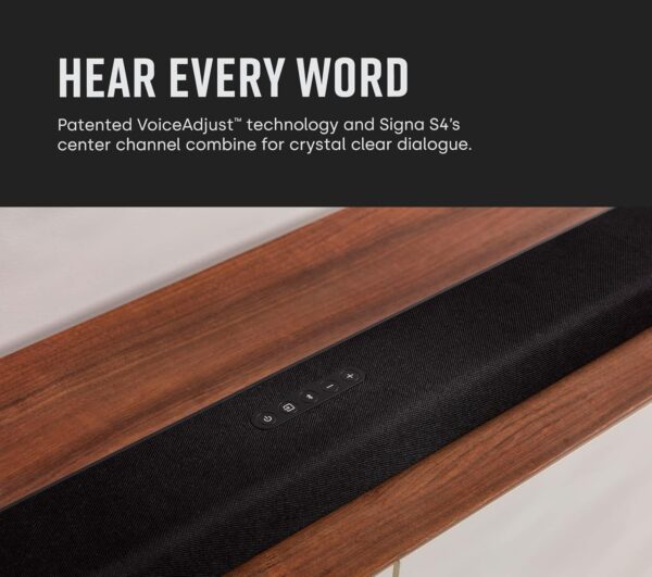 Polk Audio Signa S4 - Black, Bluetooth, Soundbar - Image 6