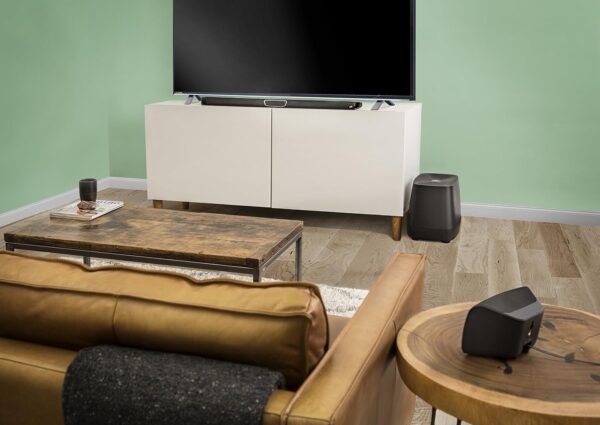 Polk Audio MagniFi MAX SR 400W, 5.1 Soundbar System, Works with Google Assistant, 4K HDMI (Black) - Image 3