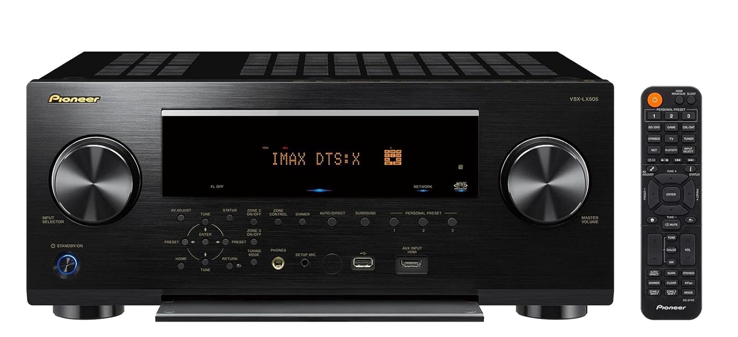 Pioneer Elite VSX-LX505 Elite 11.2 (Processing) Channel AV Receiver - Bluetooth