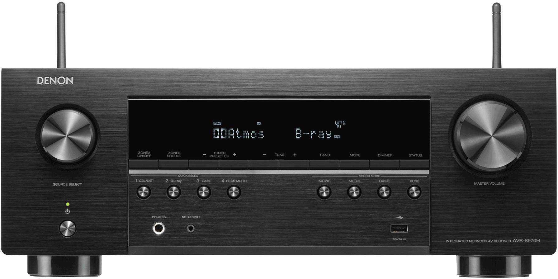 Denon Avr-s970h 8k Video 7.2 Channel Receiver With Heos technology