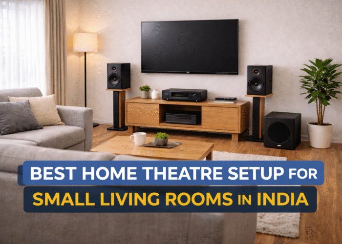 Best Home Theatre Setup for Small Living Rooms in India (2026 Complete Guide)