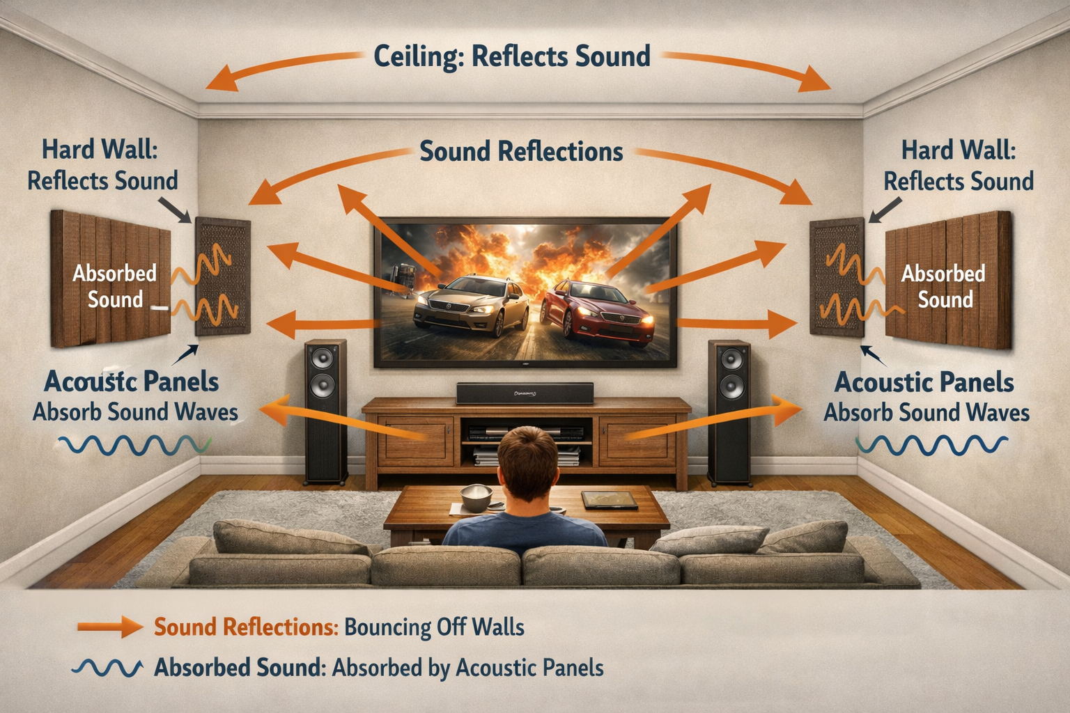 Home Theatre Acoustic Treatment Guide: Improve Sound Quality In Your ...