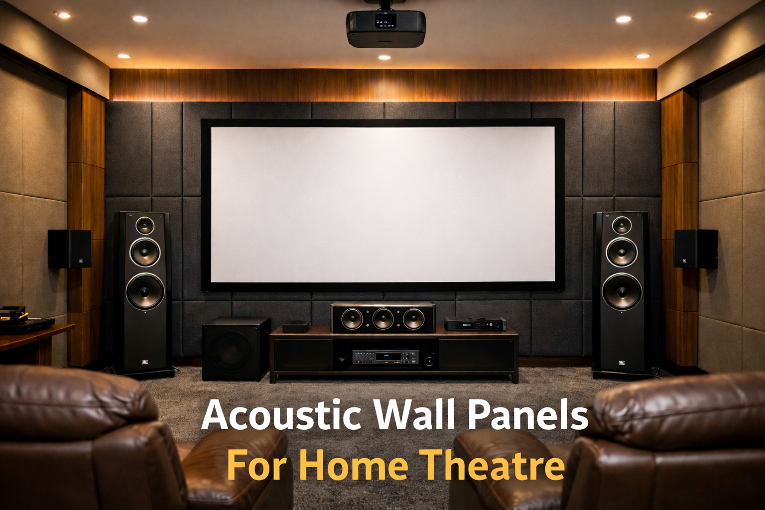 Acoustic Wall Panels for Home Theatre: Improve Sound Quality in Your Room (2026)