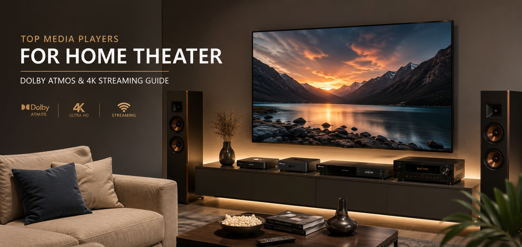 Top Media Players for Home Theater: Dolby Atmos & 4K Streaming Guide